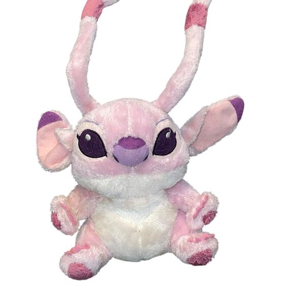 9" Disney Parks Lilo Stitch Angel Plush Pink Koala Stuffed Animal Toy Doll Gift - Picture 4 of 12